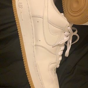 Gum Sole Air Force 1 only worn once
